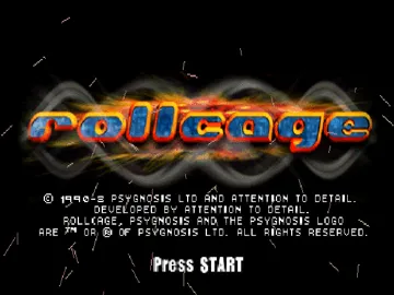 Rollcage (US) screen shot title